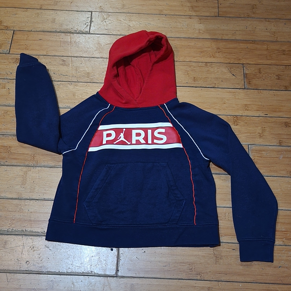 Nike Girls Hoodie Paris Saint Germain PSG JORDAN X fleece